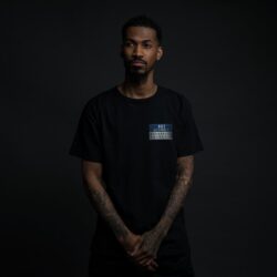 EMINEM - HI! MY NAME IS... BLUE NAME TAG T-SHIRT (REISSUE)