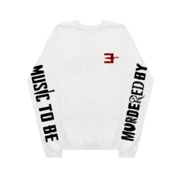 EMINEM - MTBMB BLOODY LONGSLEEVE (WHITE)
