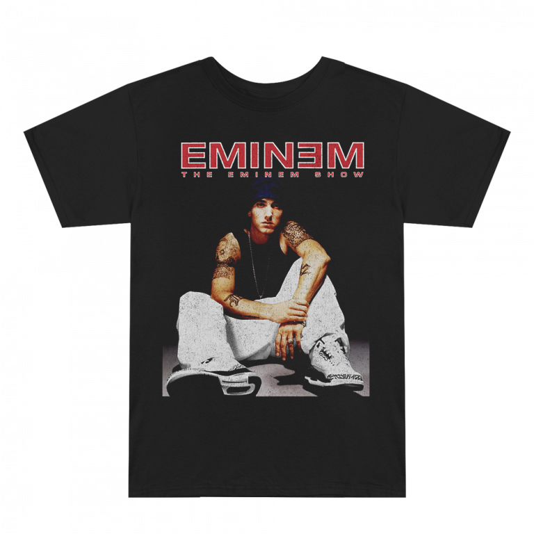 Eminem - Seated Show T-shirt Online Store