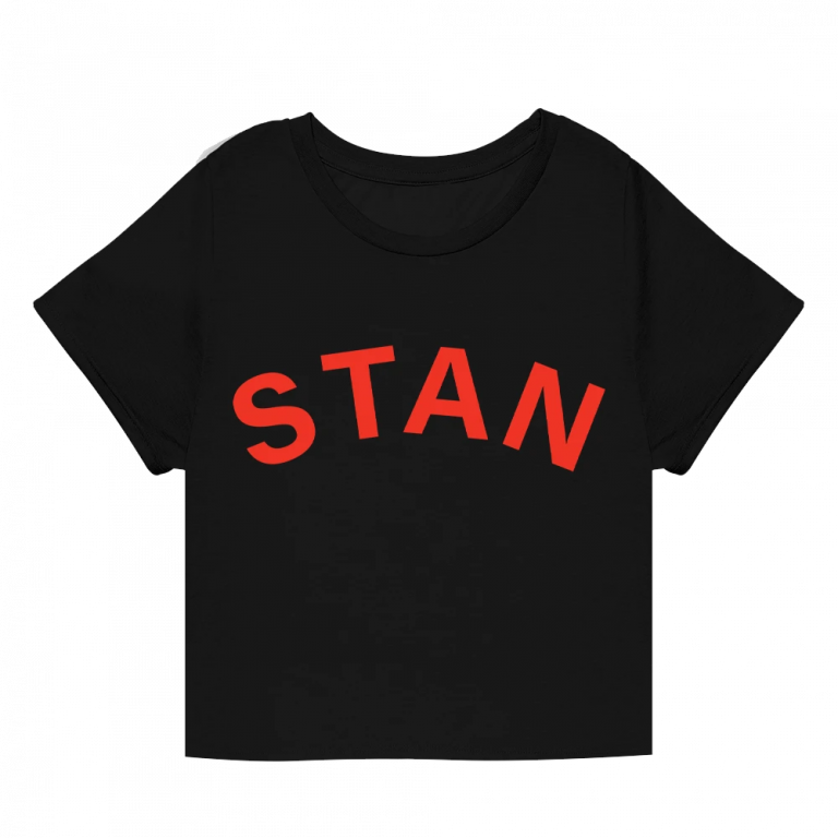 EMINEM - STAN CROPPED T-SHIRT (BLACK) Online Store