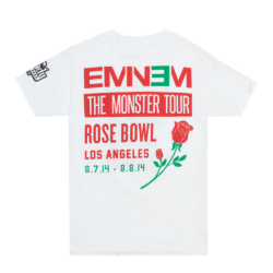 EMINEM ROSEBOWL EVENT T-SHIRT (WHITE)