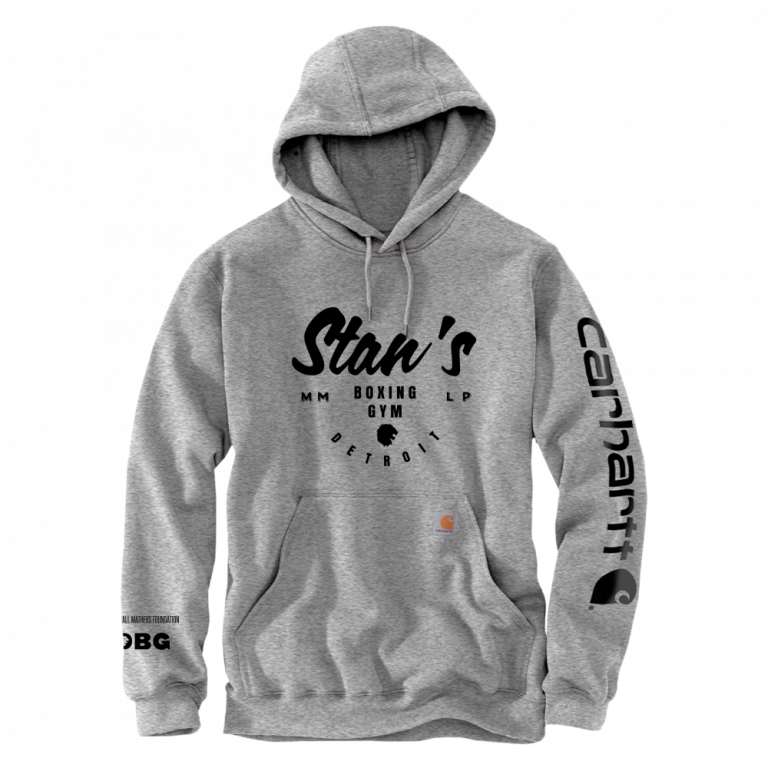 EMINEM - MARSHALL MATHERS FOUNDATION X DOWNTOWN BOXING GYM HOODIE ...