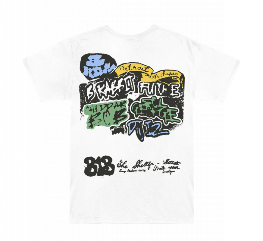 8 MILE GRAFFITI T-SHIRT Online Store