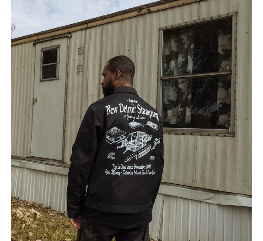 8 MILE NEW DETROIT STAMPING DICKIES JACKET Online Store