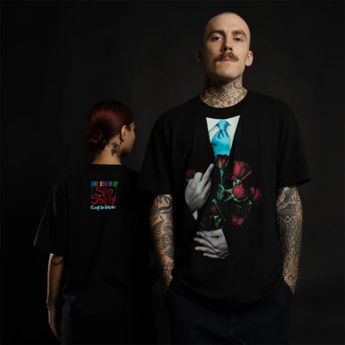 TDOSS MIDDLE FINGER ROSES T-SHIRT